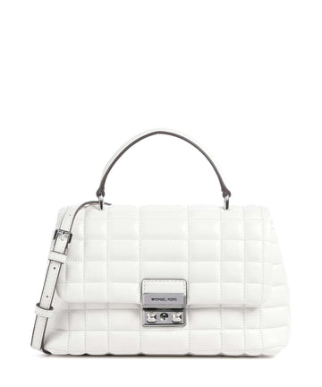 Michael Kors Tribeca Medium Håndtaske optic white