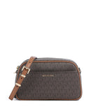 Michael Kors Jet Set Small Crossover taske brown/acorn