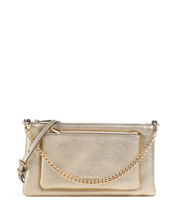 Michael Kors Jet Set Crossover taske pale gold