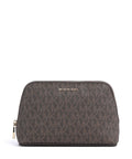 Michael Kors Jet Set Small Cosmetic bag brown/acorn