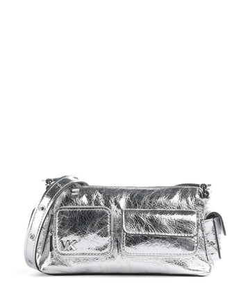 Michael Kors Dakota Small Crossover taske silver