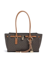 Michael Kors Hamilton Small Skuldertaske brown/acorn