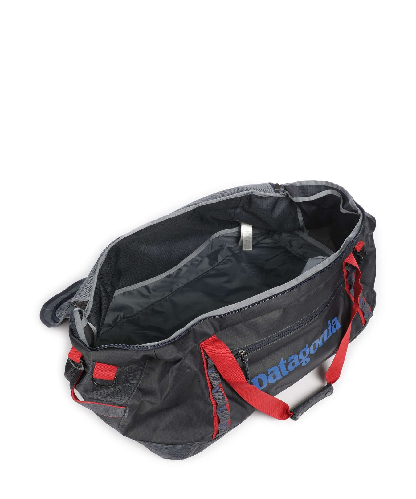 Patagonia Black Hole 70 Travel bag smolder blue w/amanita red