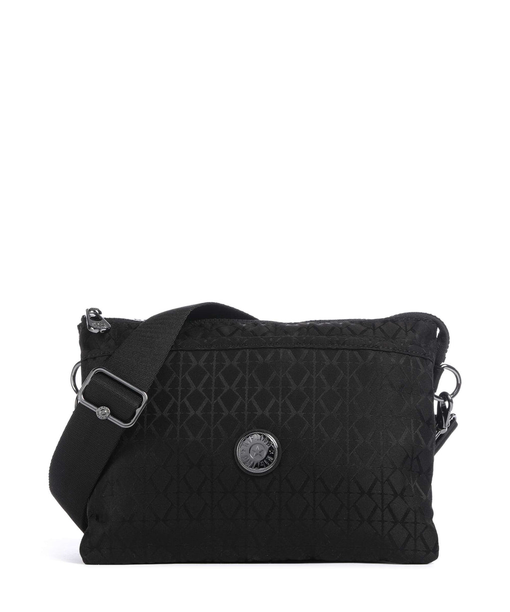 Kipling Elevated Riri L Crossbody bag black sign