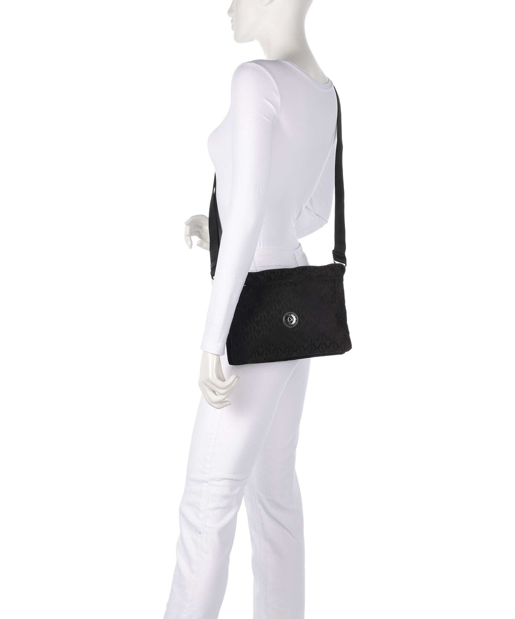 Kipling Elevated Riri L Crossbody bag black sign