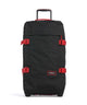 Eastpak Tranverz M Travel bag with wheels kontrast scarlet