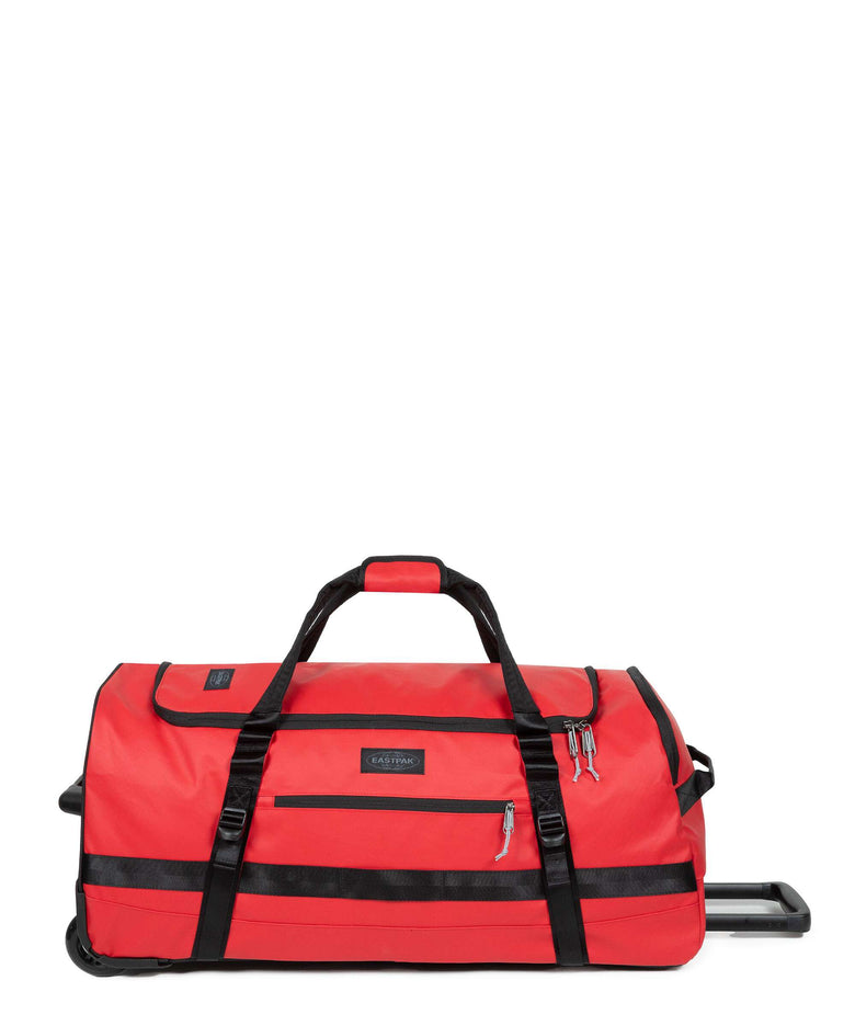 Eastpak Tarp Duffel Pack L Travel bag with wheels tarp red