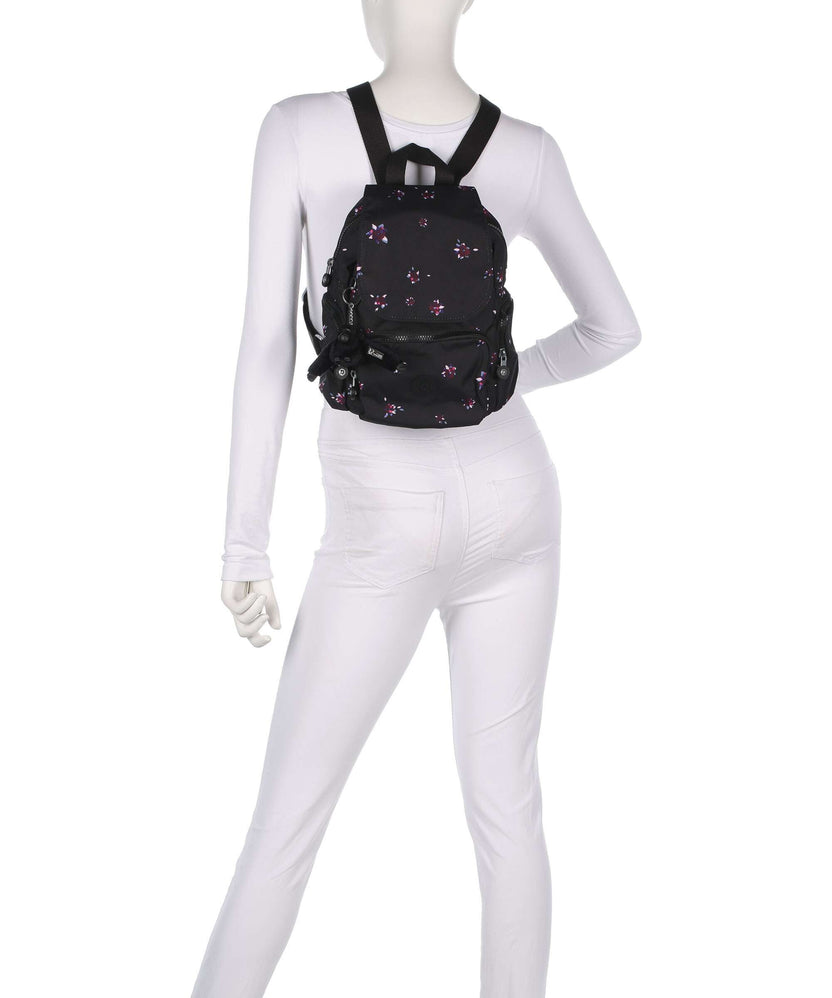 Kipling Basic City Zip Mini Backpack night flower
