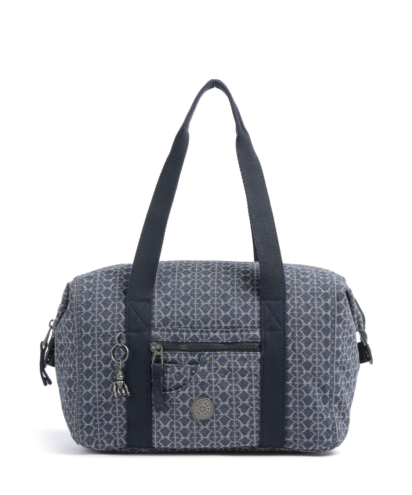 Kipling Denim Love Casual Art Tote bag signature denim