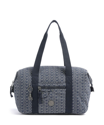 Kipling Denim Love Casual Art Shopper taske signature denim