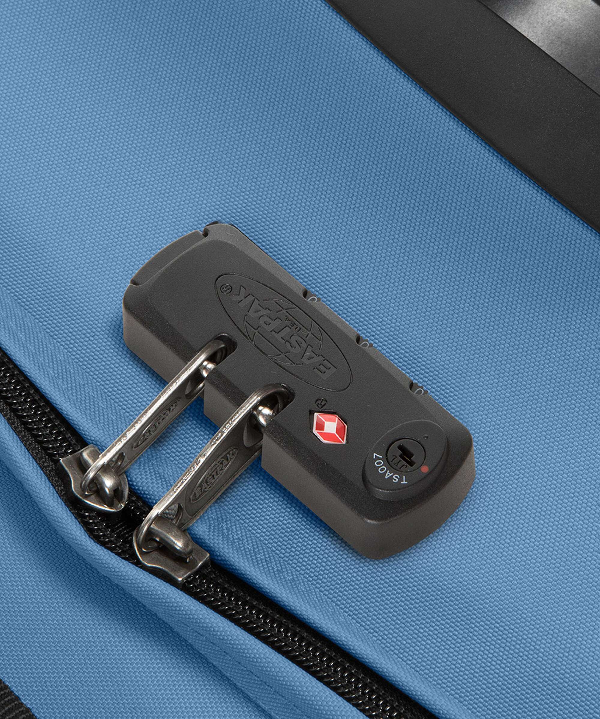 Eastpak Tranverz M Travel bag with wheels aviator blue