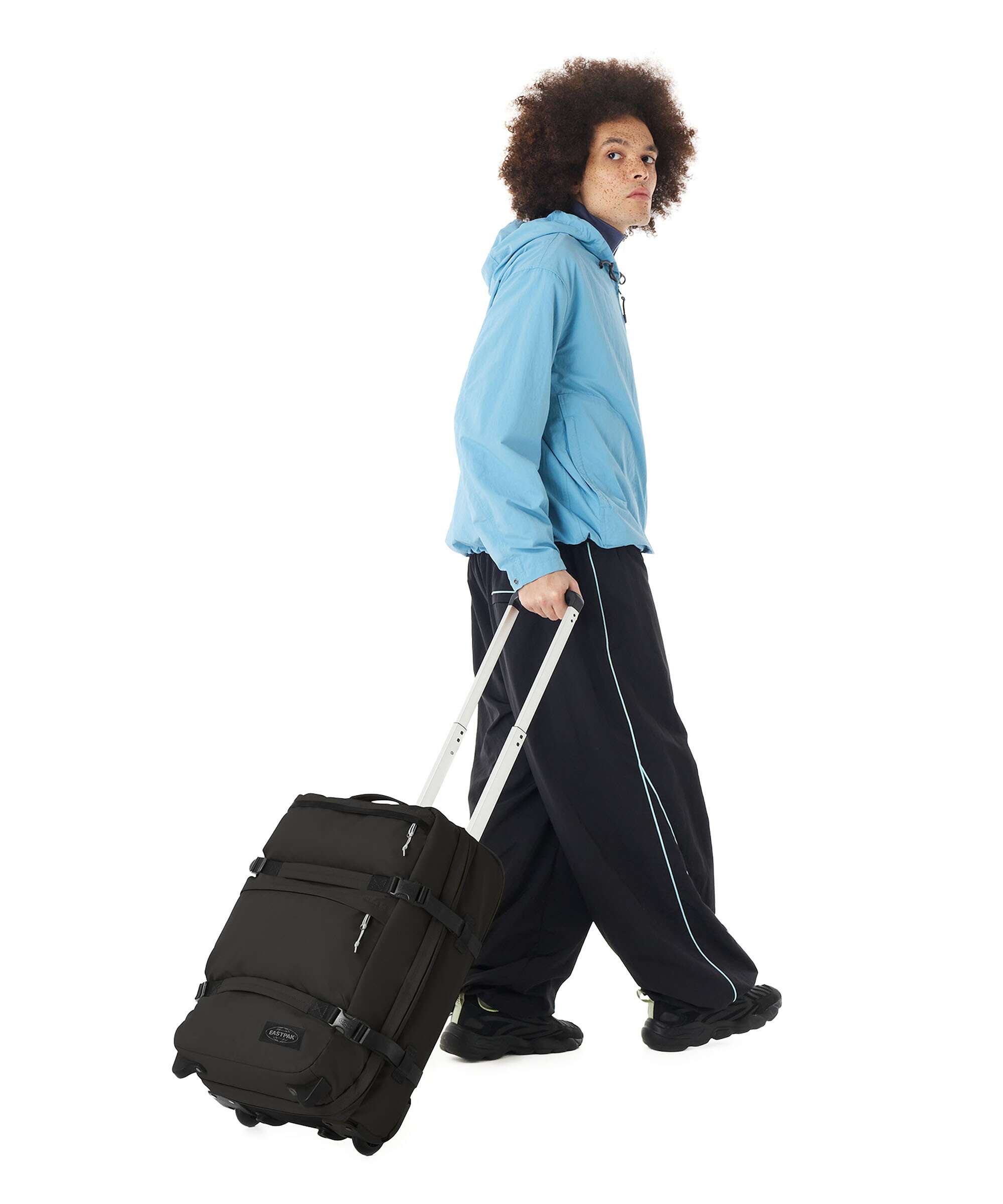 Eastpak Transit'R Plus Tarp S Travel bag with wheels black