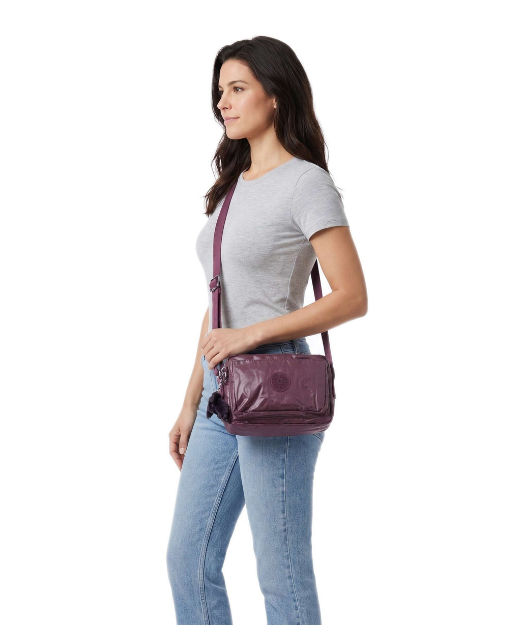 Kipling Basic Abanu M Crossbody bag grape wine