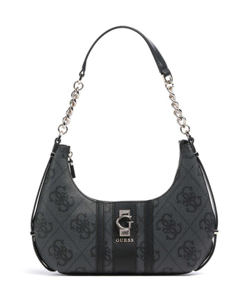 Guess Erenia Skuldertaske coal logo