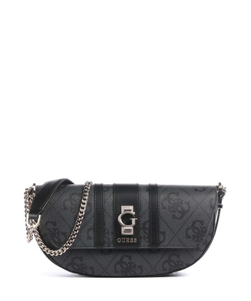 Guess Erenia Skuldertaske coal logo