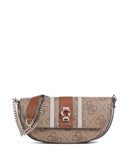 Guess Erenia Skuldertaske latte logo