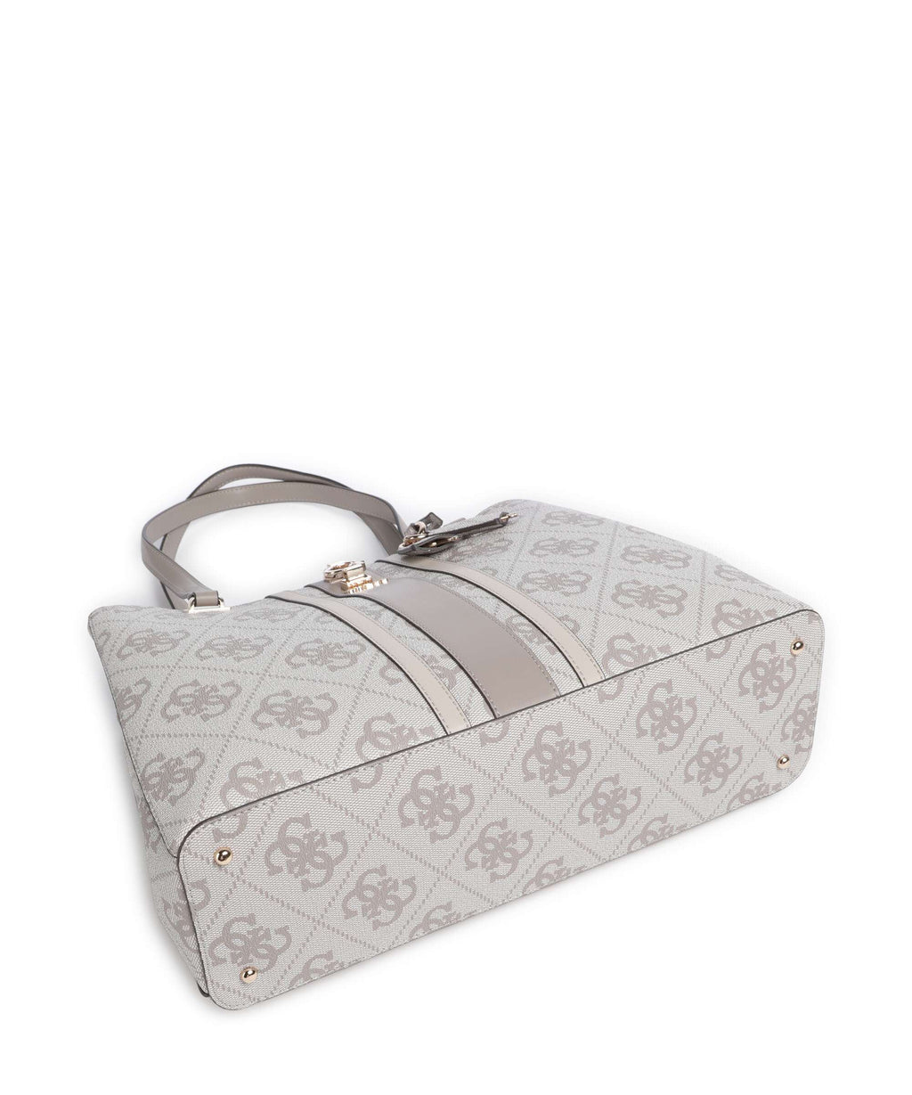 Guess Erenia Tote bag dark taupe logo