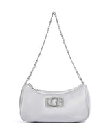 Guess Prue Skuldertaske silver