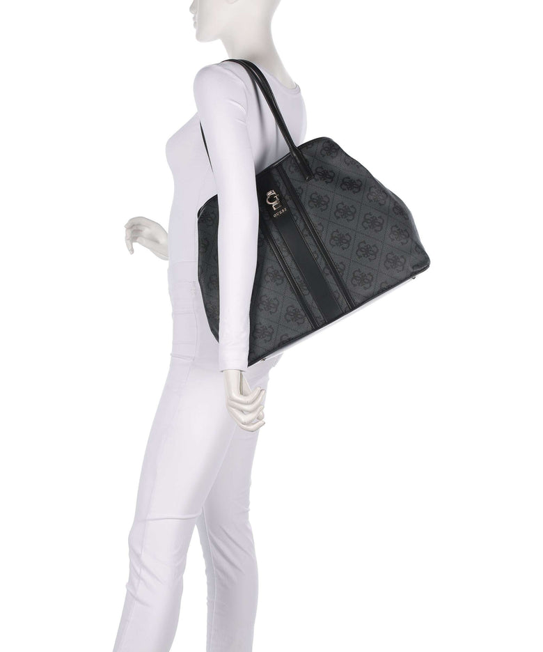 Guess Erenia Tote bag coal logo