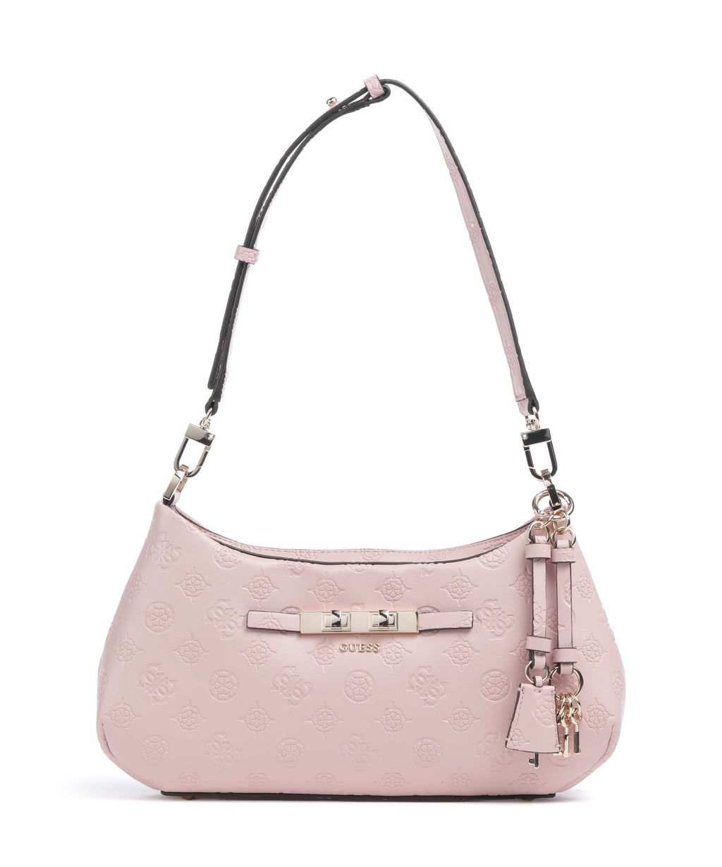 Guess Carmella Shoulder bag light pink logo