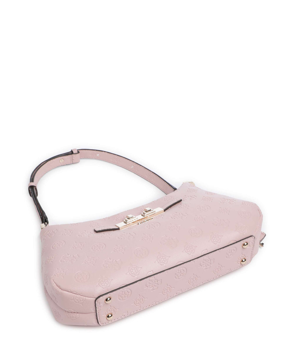 Guess Carmella Shoulder bag light pink logo