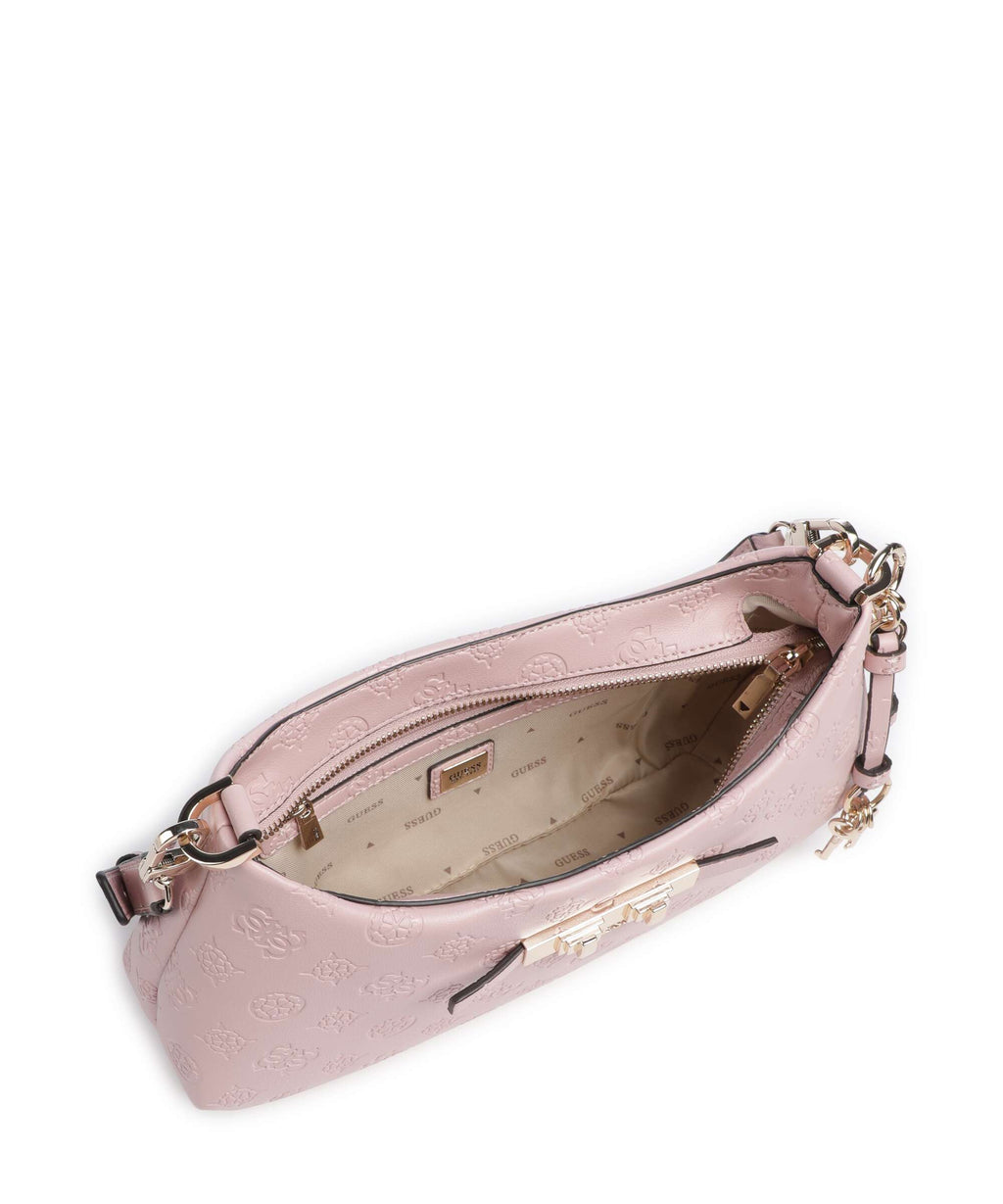 Guess Carmella Shoulder bag light pink logo