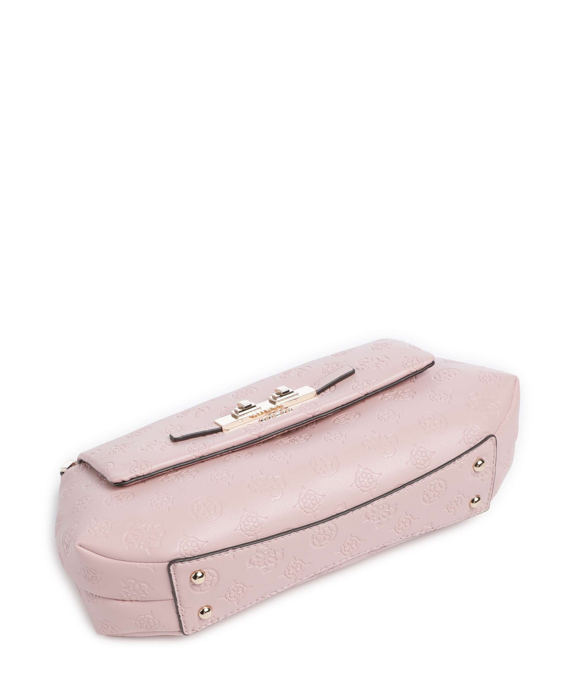 Guess Carmella Crossbody bag light pink logo