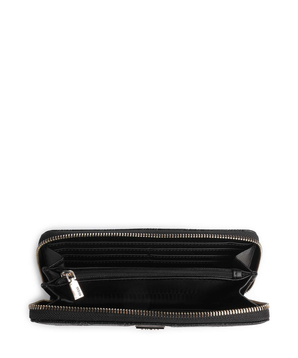 Guess Blake Large Wallet black logo