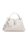 Guess Yvonne Girlfriend Logo Handbag stone logo
