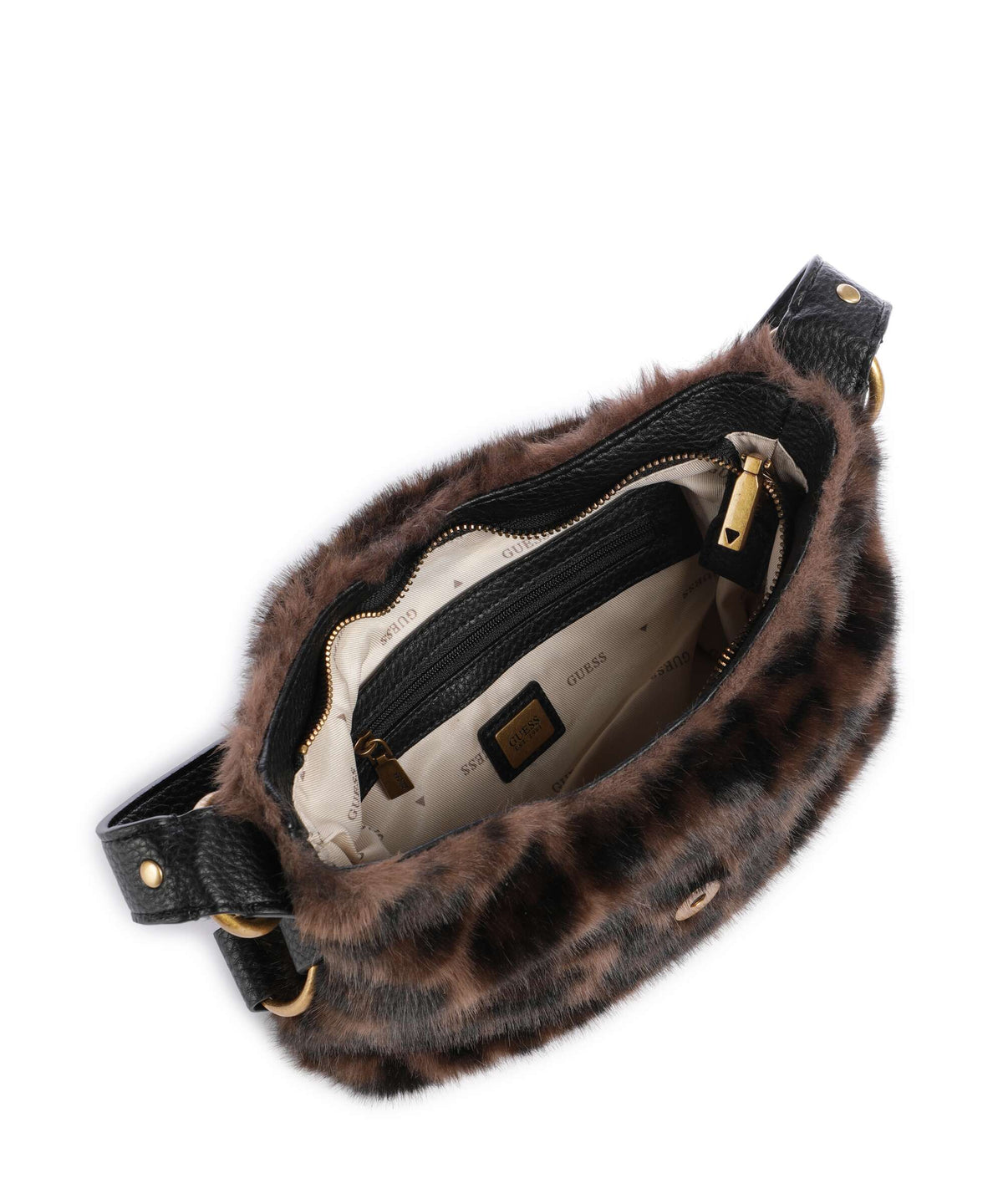 Guess Camden Mini Shoulder bag leopard