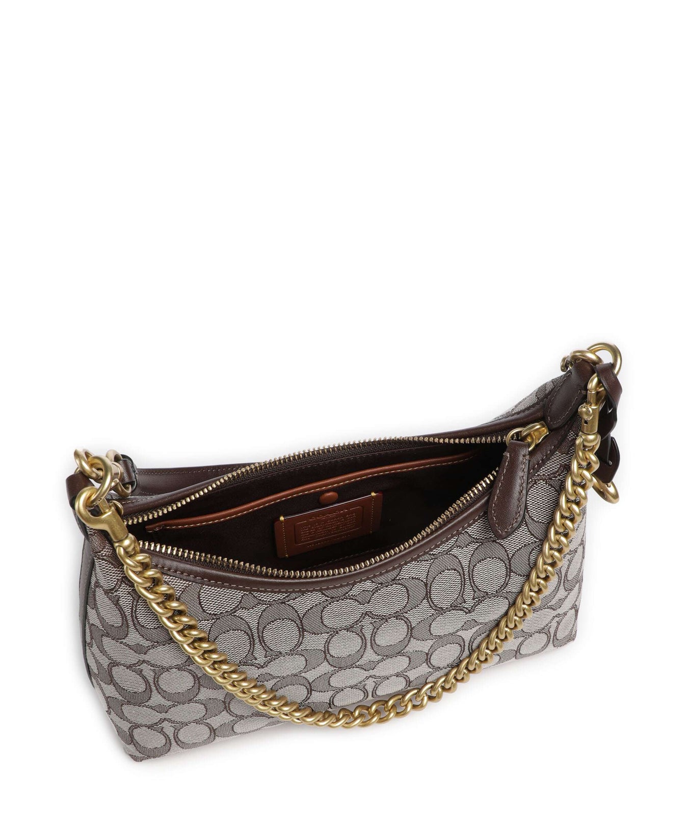 Coach Juliet Signature Jacquard 25 Shoulder bag oak maple