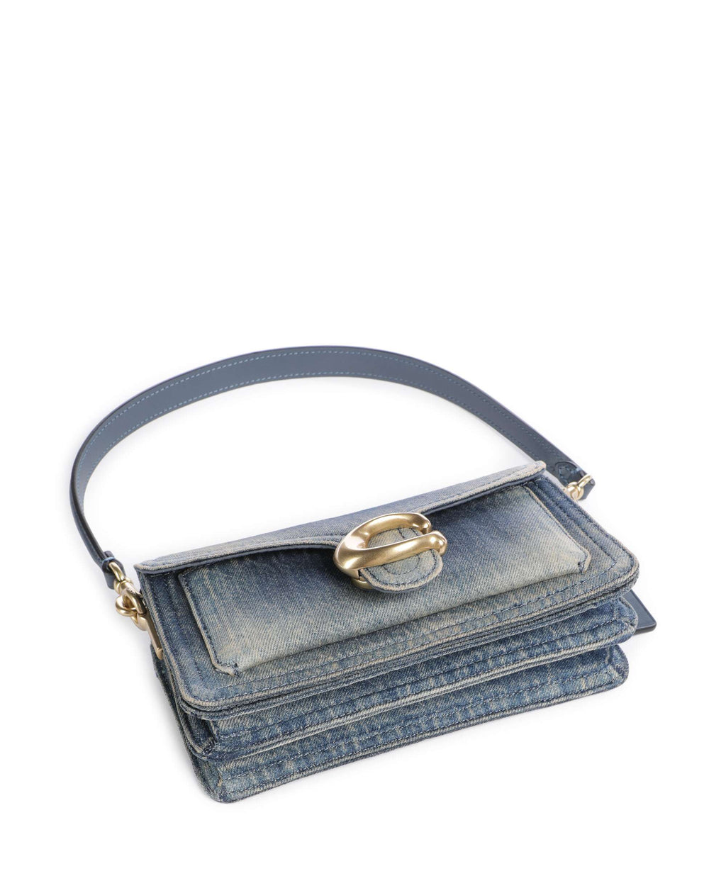 Coach Tabby Loved Denim 20 Shoulder bag dark indigo