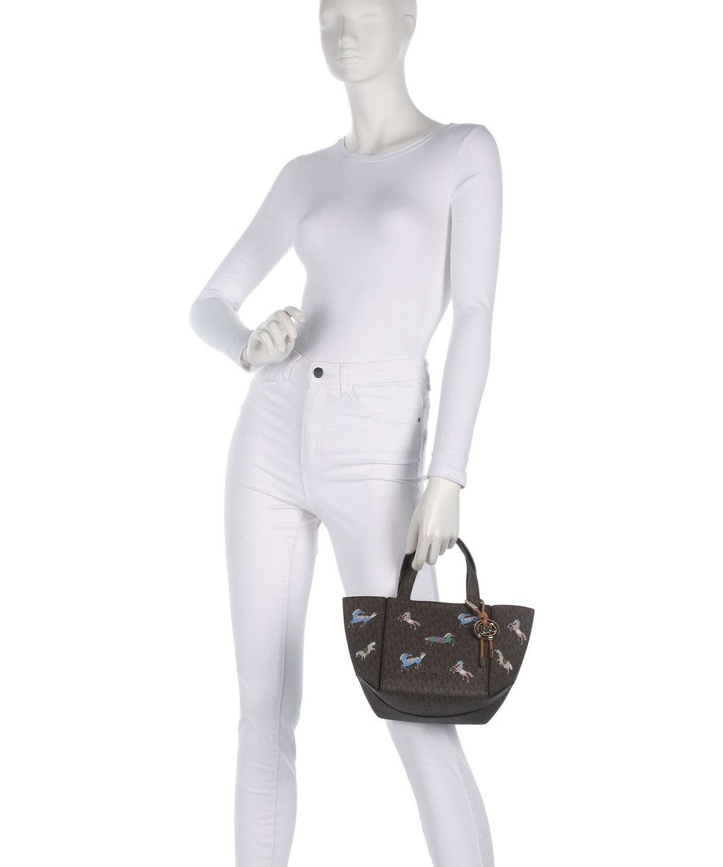 Michael Kors Jordi Small Handbag brown/acorn