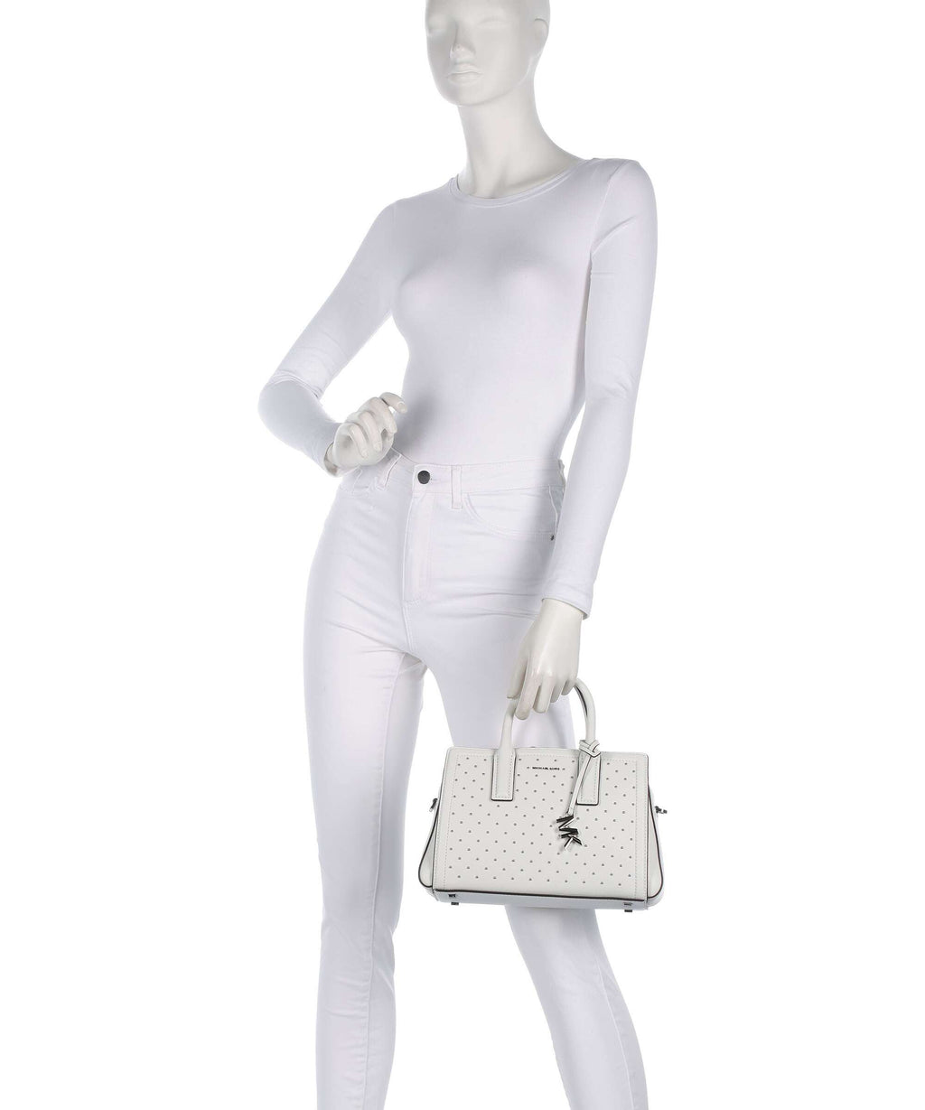 Michael Kors Laila Small Handbag optic white