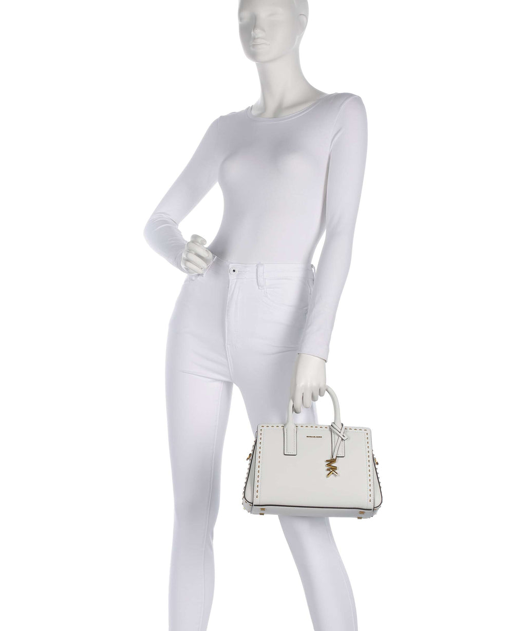 Michael Kors Laila Small Handbag optic white