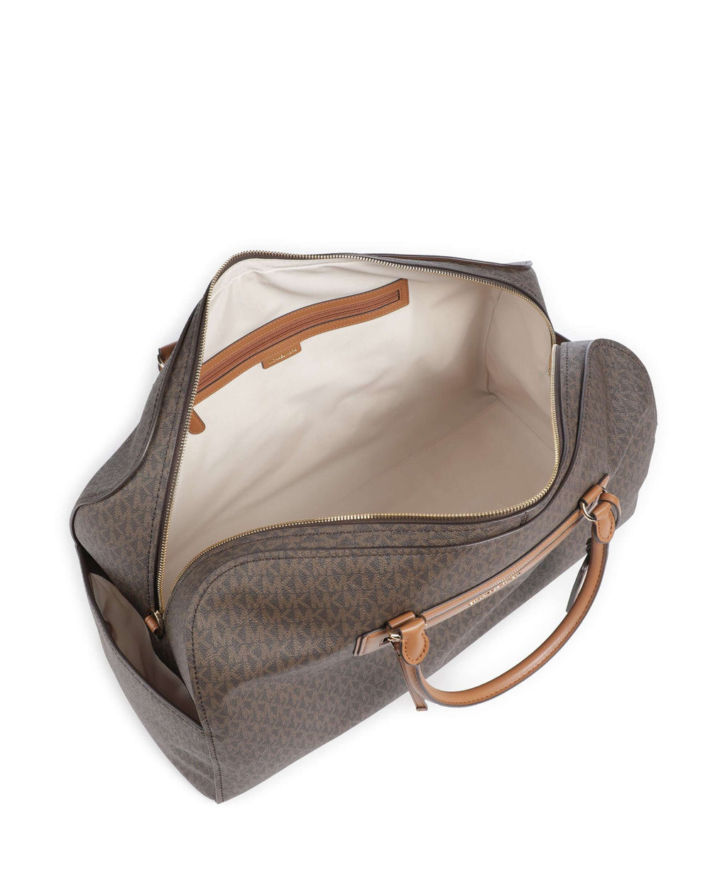 Michael Kors Jet Set Travel XL Weekend bag brown/acorn
