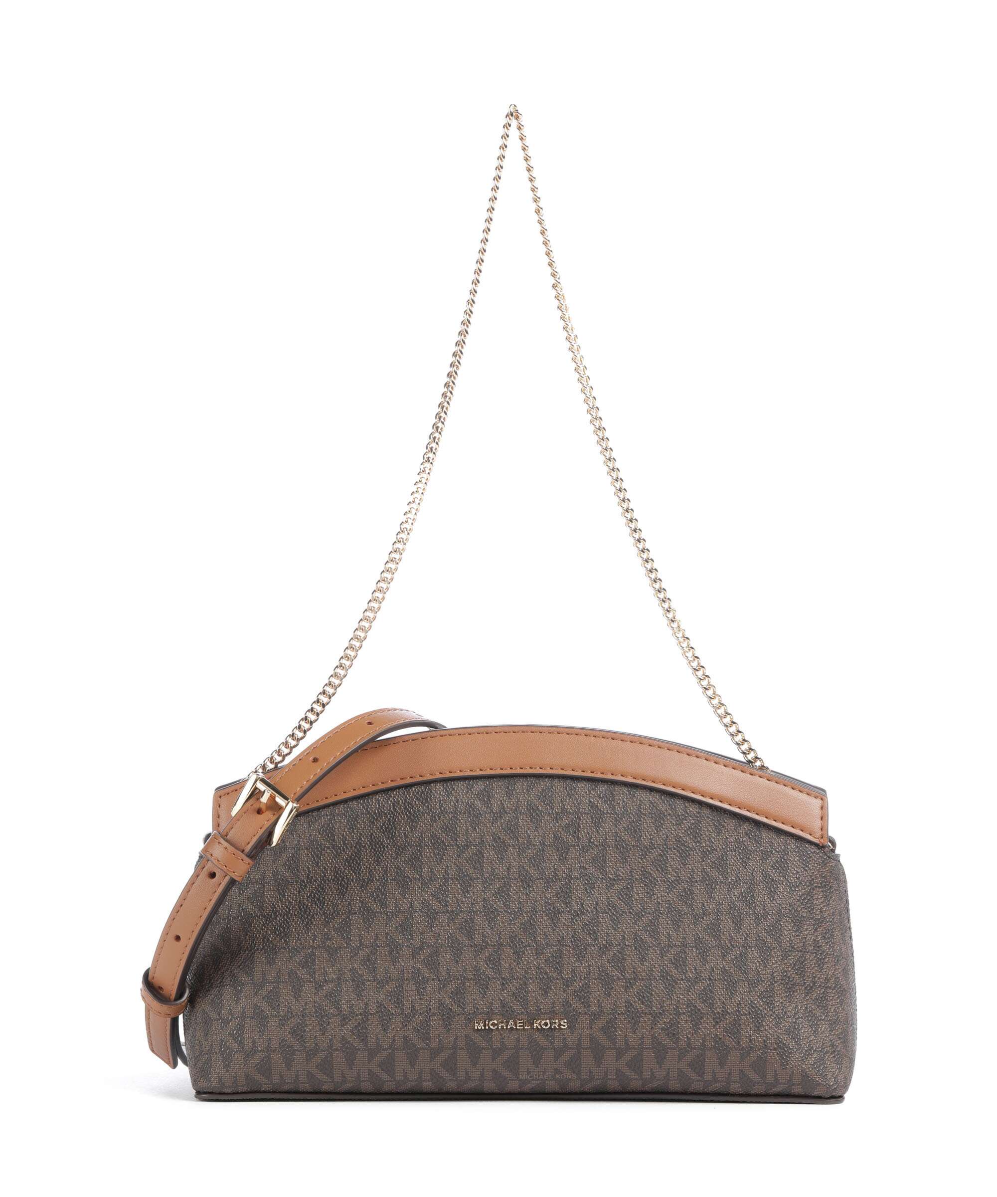 Michael Kors Athena Small Shoulder bag brown/acorn