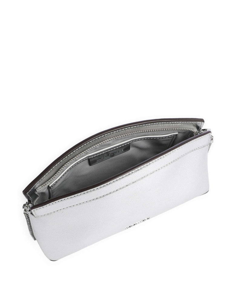 Michael Kors Athena Dome Chain Small Shoulder bag silver