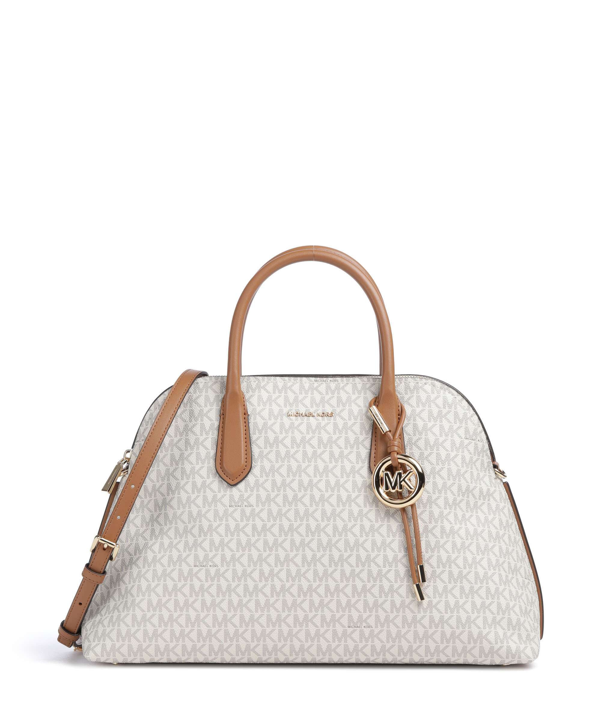 Michael Kors Freddie Large Handbag vanilla/acorn