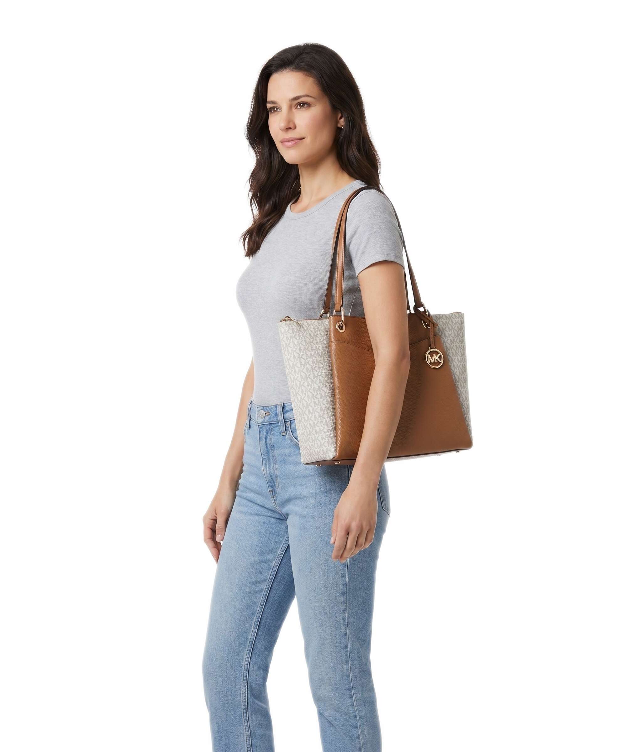 Michael Kors May Large Tote bag vanilla/acorn