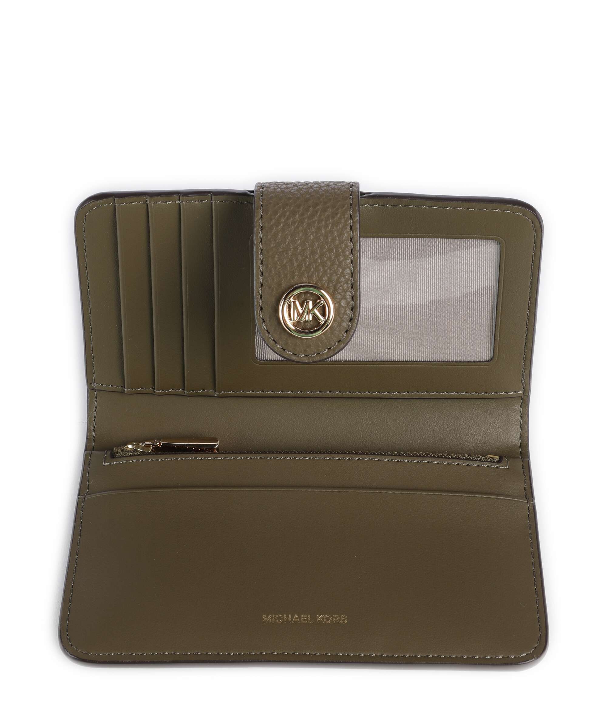 Michael Kors MK Pop Charm Medium Wallet loden