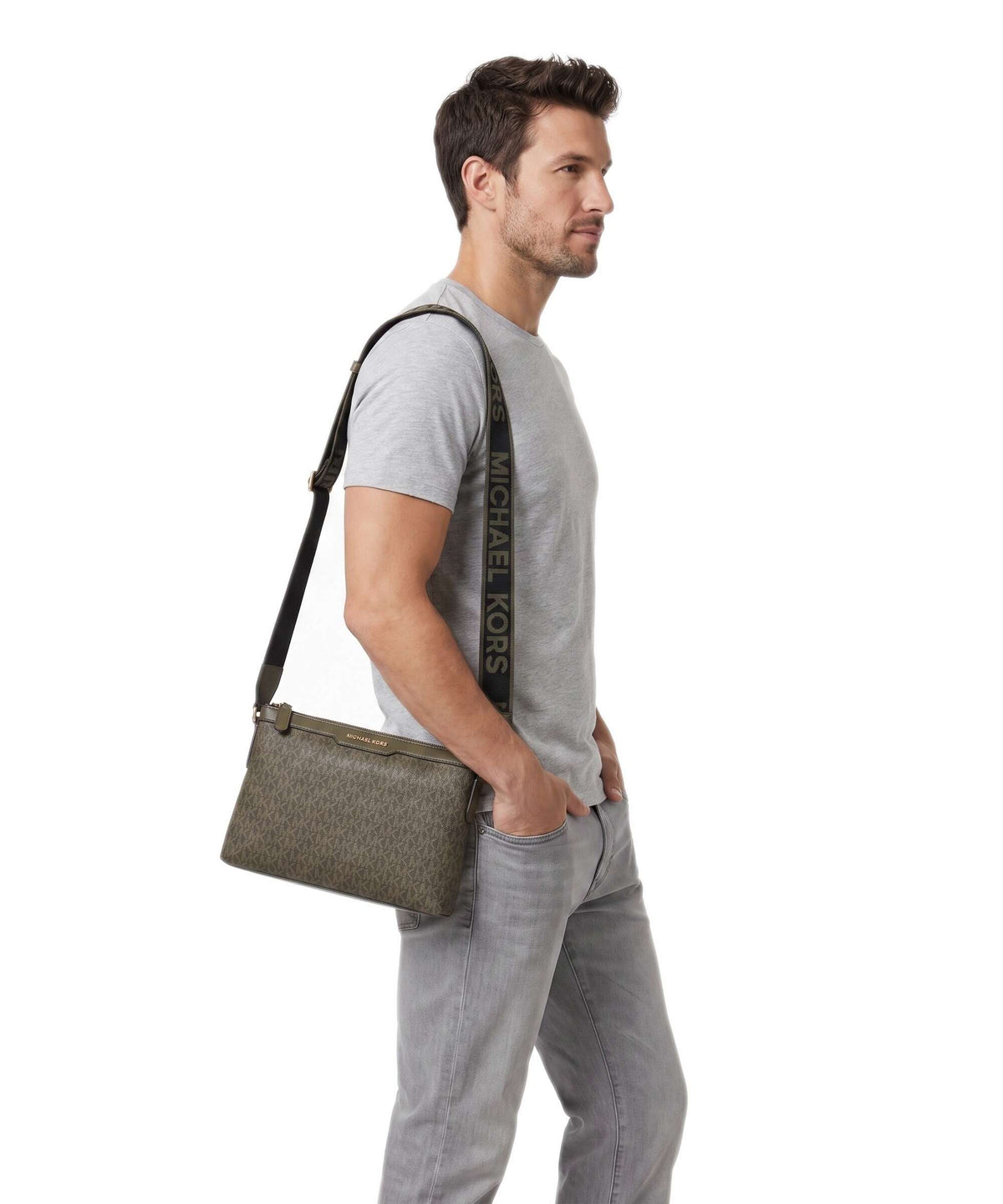 Michael Kors Hudson Crossbody bag loden