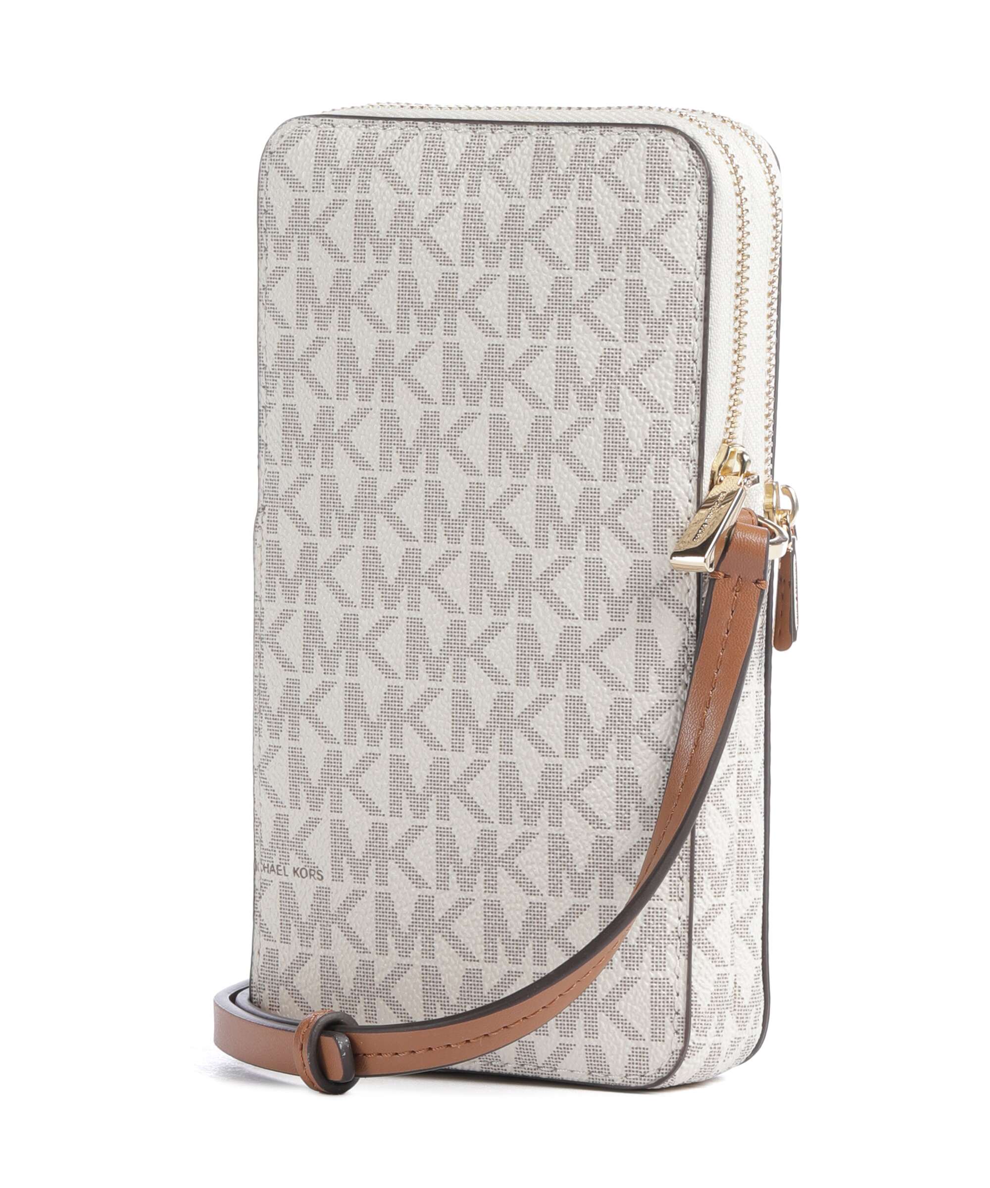 Michael Kors Jet Set Small Phone bag vanilla/acorn