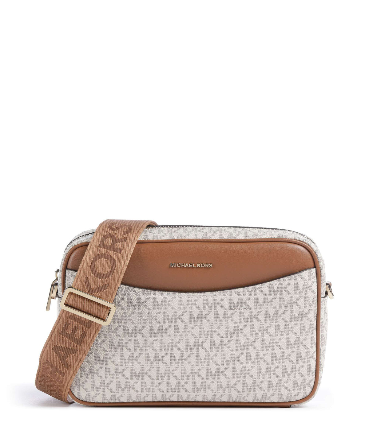 Michael Kors Bev Large Crossbody bag vanilla/acorn