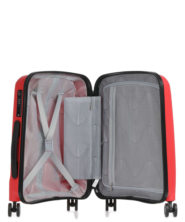 Delsey Paris Belmont Plus Slim Line Spinner (4 wheels) orange