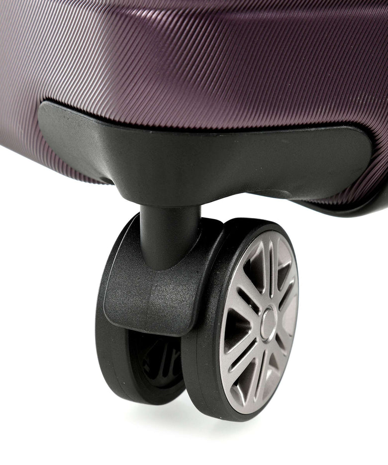 Delsey Paris Comete + Slim Line Spinner (4 wheels) purple