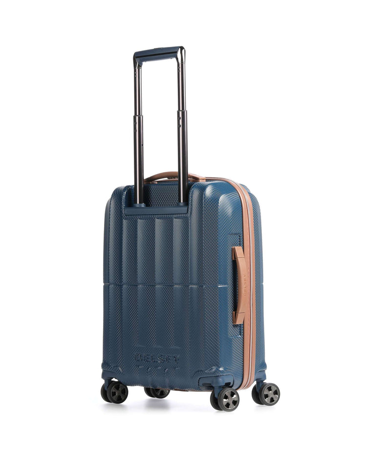 Delsey Paris St. Tropez Slim Line Spinner (4 wheels) marineblau