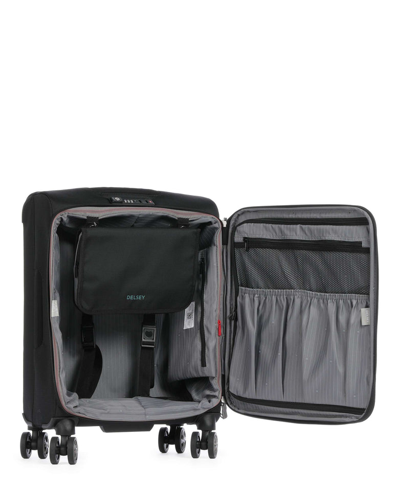 Delsey Paris Helium Dlx Spinner (4 wheels) schwarz