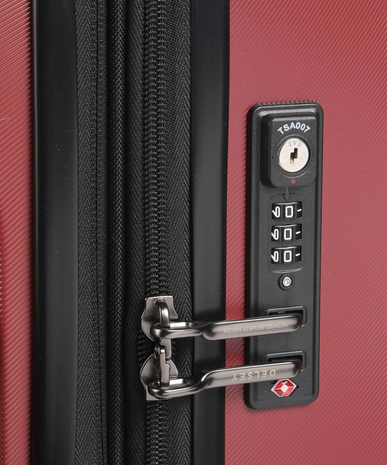 Delsey Paris Promenade Hard 2.0 Spinner (4 wheels) bordeaux rot