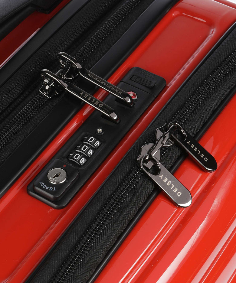 Delsey Paris Shadow 5.0 Spinner (4 wheels) intensives rot